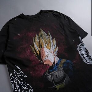 DARC SPORT X DRAGON BALL Z (DBZ) X SUPER SAIYAN VEGETA ENERGY SHIRT